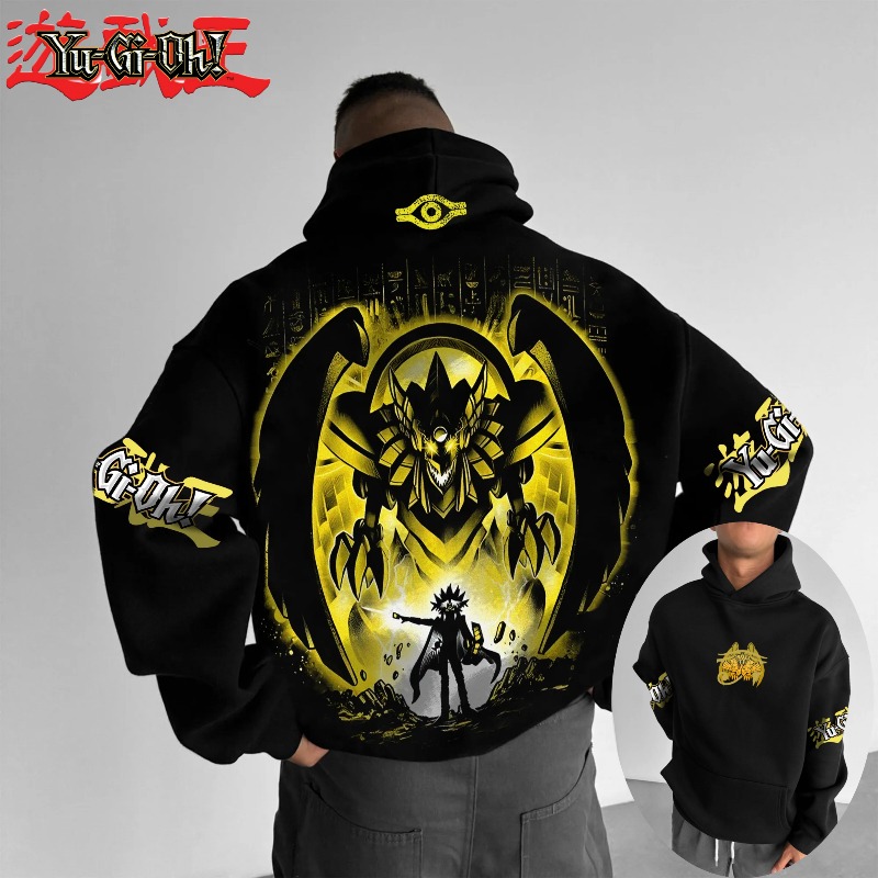 Anime Merch Hoodie - 2025 Yu Gi Oh, аниме-персонаж Osiris