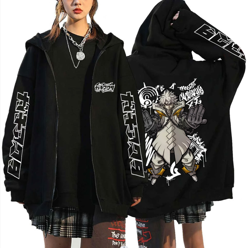 Anime Merch Hoodie - Худи на молнии в стиле аниме