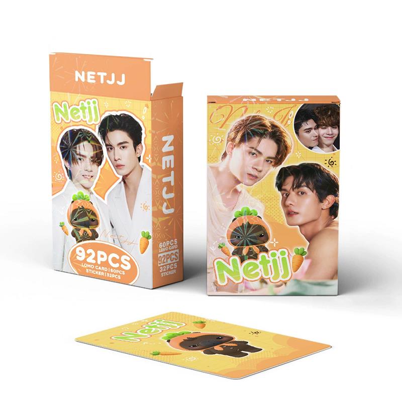 Sticker Sheet Set - Набор из 92 предметов: фотокарточки NetJJ