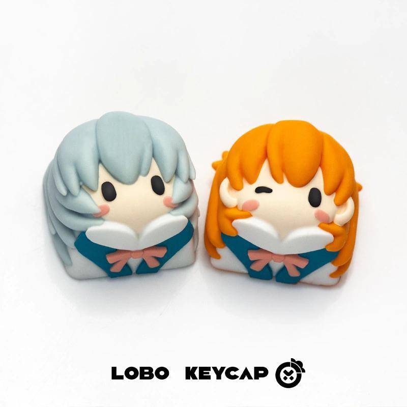 Keycap Artisan Anime - Клипсы для ключей с героями аниме