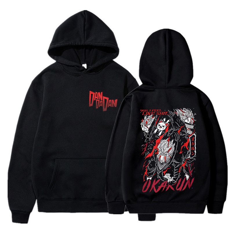 Anime Merch Hoodie - Худи с принтом Дандадан Аясэ Момо