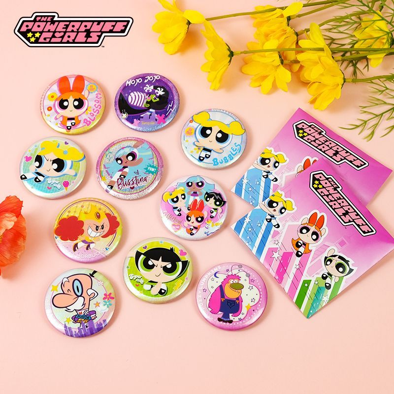 Anime Merchandise For Girls - Полный набор официальных сувениров Powerpuff Girls: