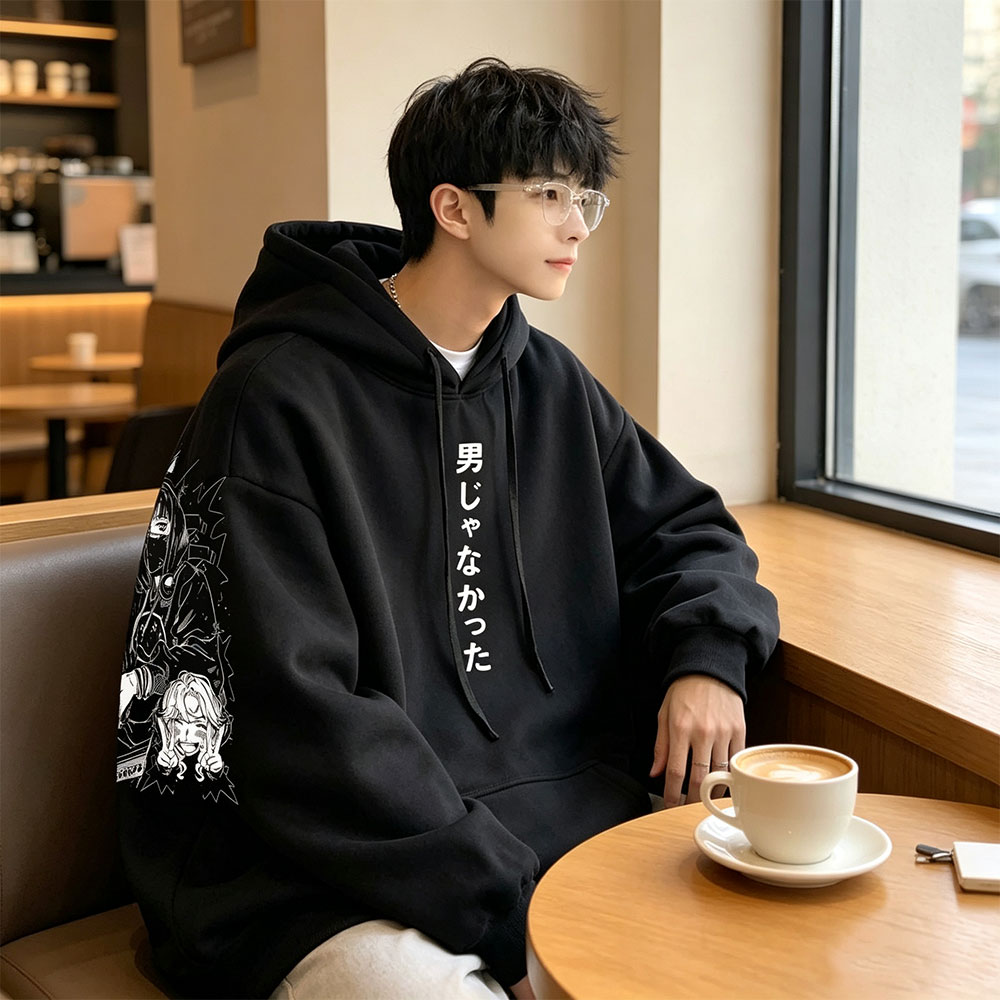 Anime Merch Hoodie - Мужская толстовка с капюшоном «Аниме: Тот