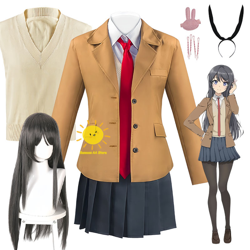 Anime Girl Merchandise - Костюм для косплея Сакураджима Май из