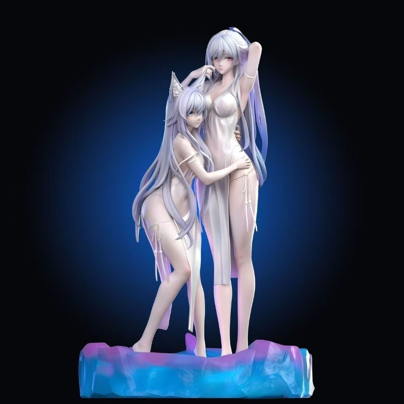 Anime Merchandise For Girls - Аниме-фигурка Pretty girl Bai Heng&Mirror Flow,