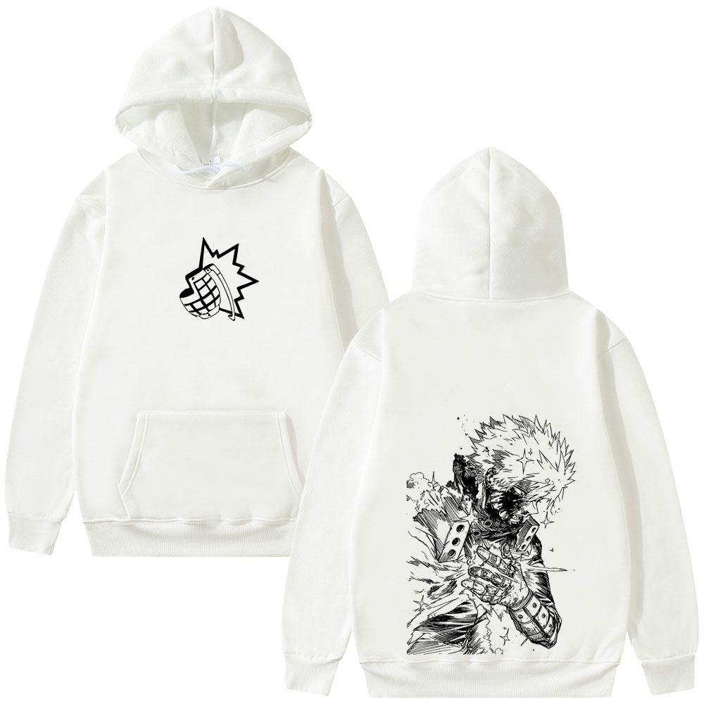 Anime Merch Hoodie - Худи с принтом аниме «Моя геройская