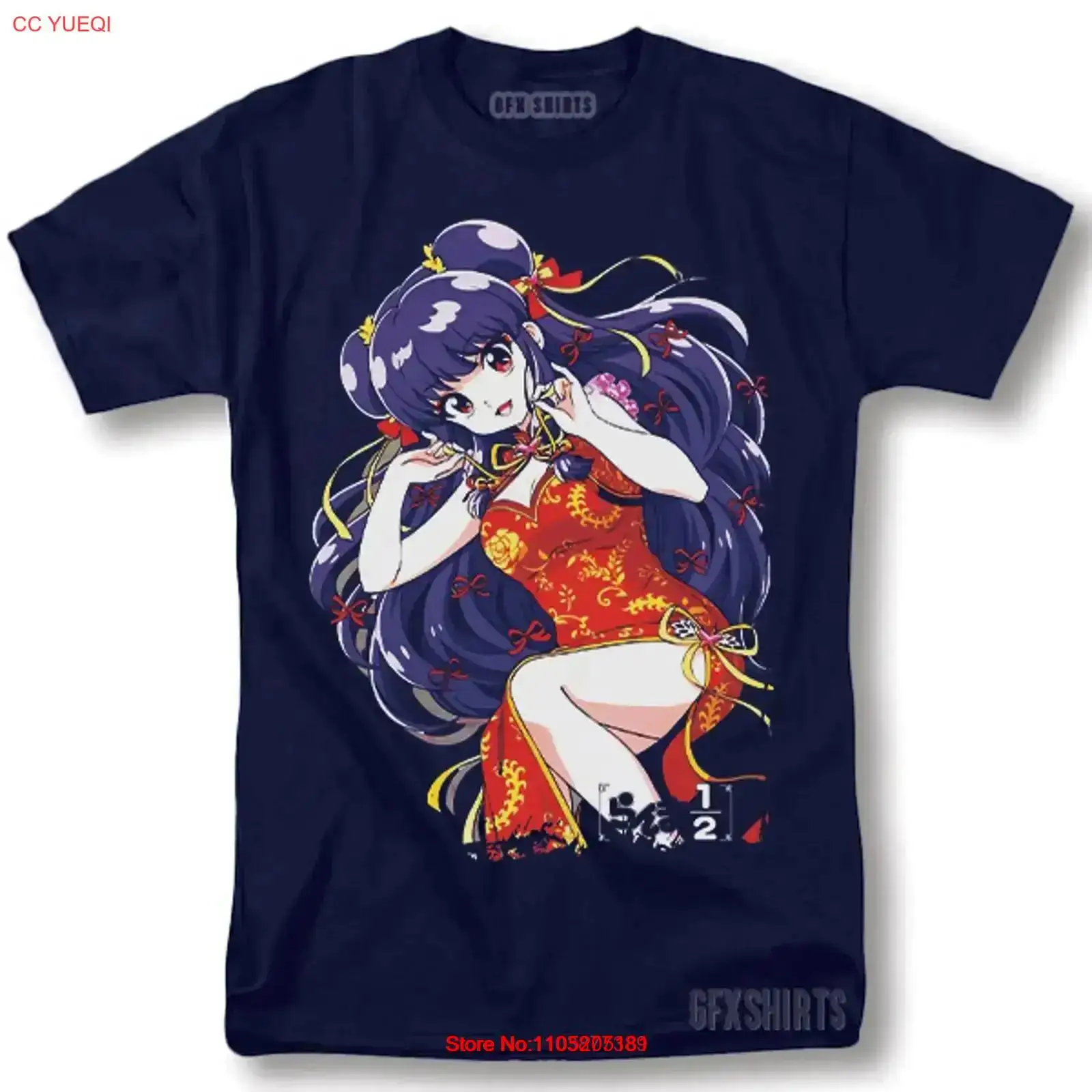 Anime Girl Merchandise - Футболка Ranma 1 2, аниме, манга,