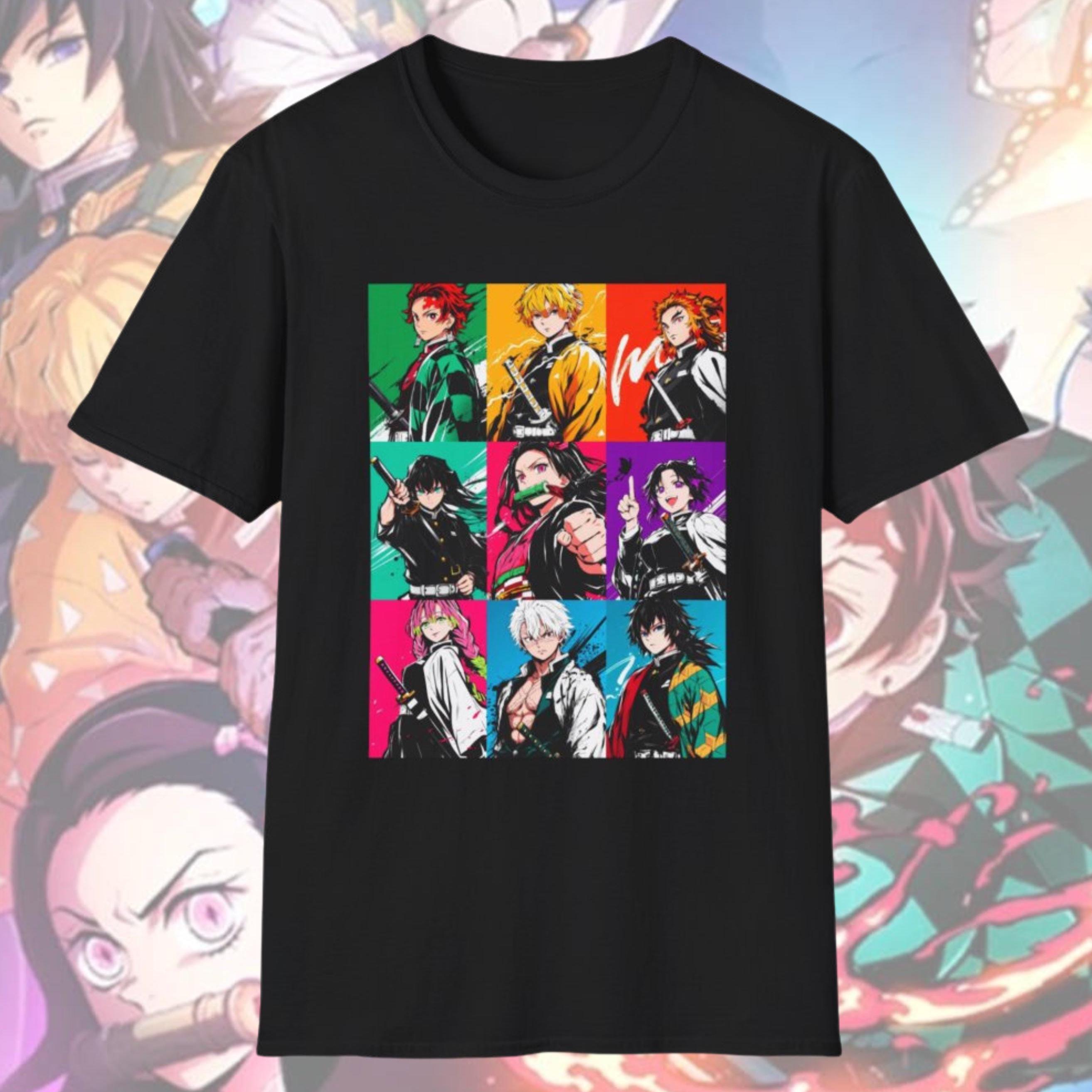 Anime Merch Shopping - Новинка 2026: Футболка «Истребитель демонов» для