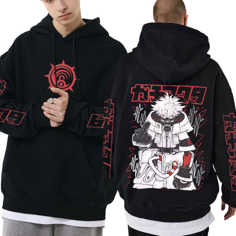 Anime Merch Hoodie - Худи Gachiakuta с аниме-принтом Rudo, повседневные