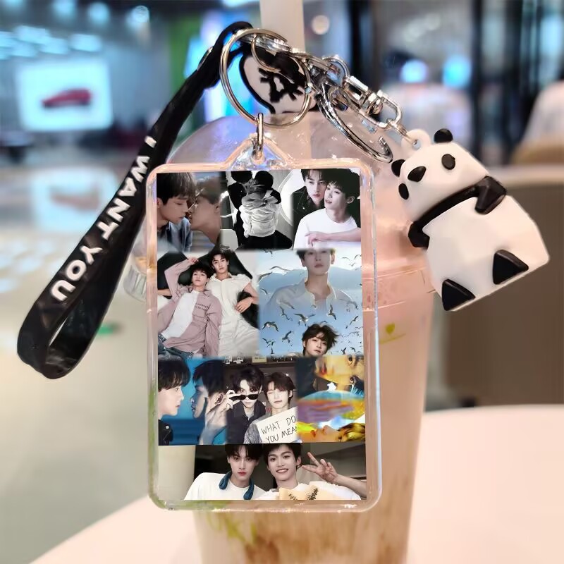 Anime Merchandise Keychain - Tian Xuning, двусторонний брелок, фотографии так