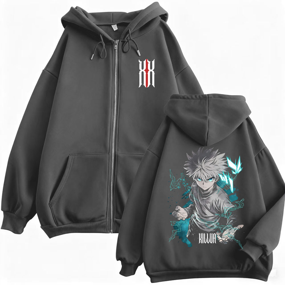 Худи на молнии с принтом аниме – обзор и цена Anime Merch Hoodie