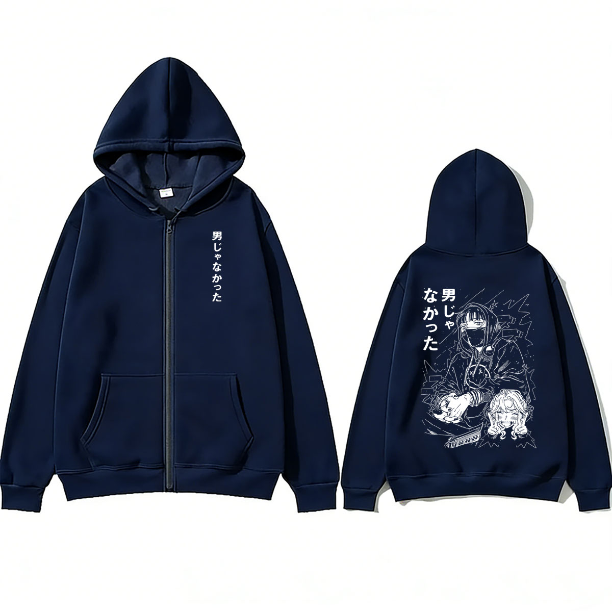 Аниме-худи на молнии с принтом – обзор и цена Anime Merch Hoodie