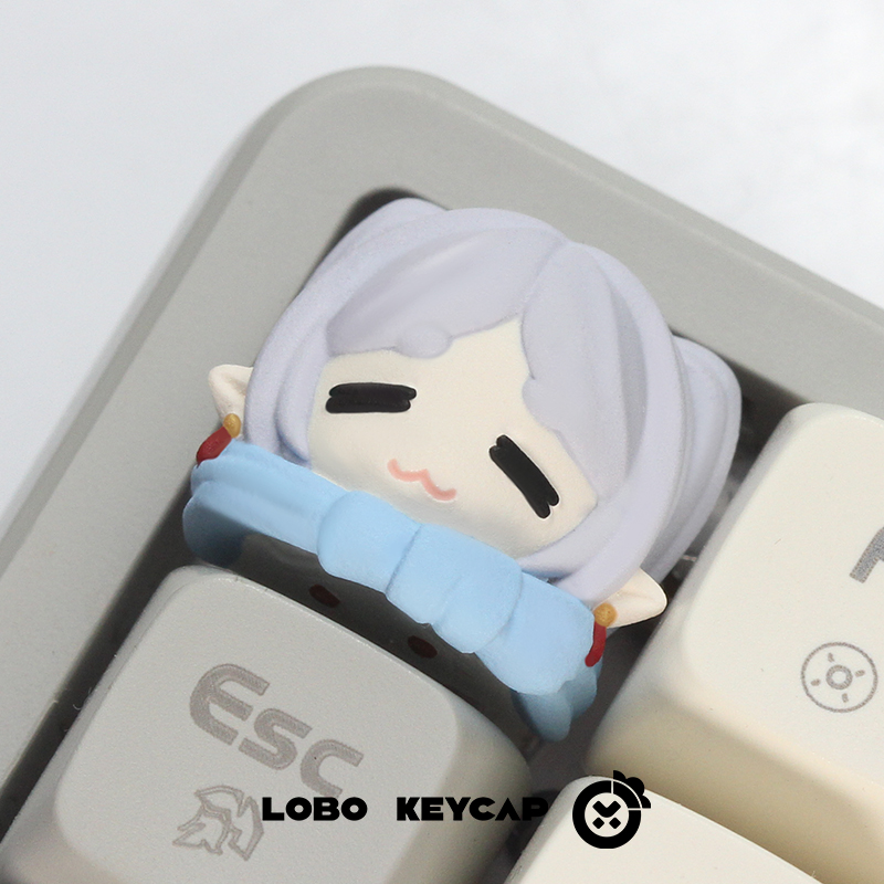 Q Version Frieren: Beyond Jour – обзор и цена Keycap Artisan Anime