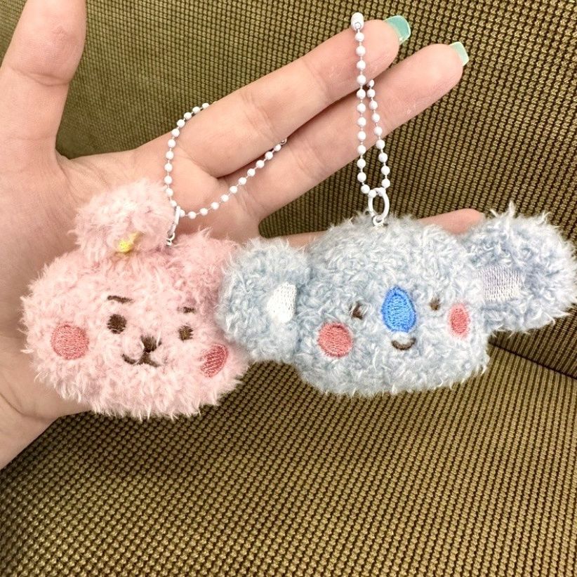 Аниме-мерч BT21: милые плюшевы – обзор и цена Anime Merchandise Keychain