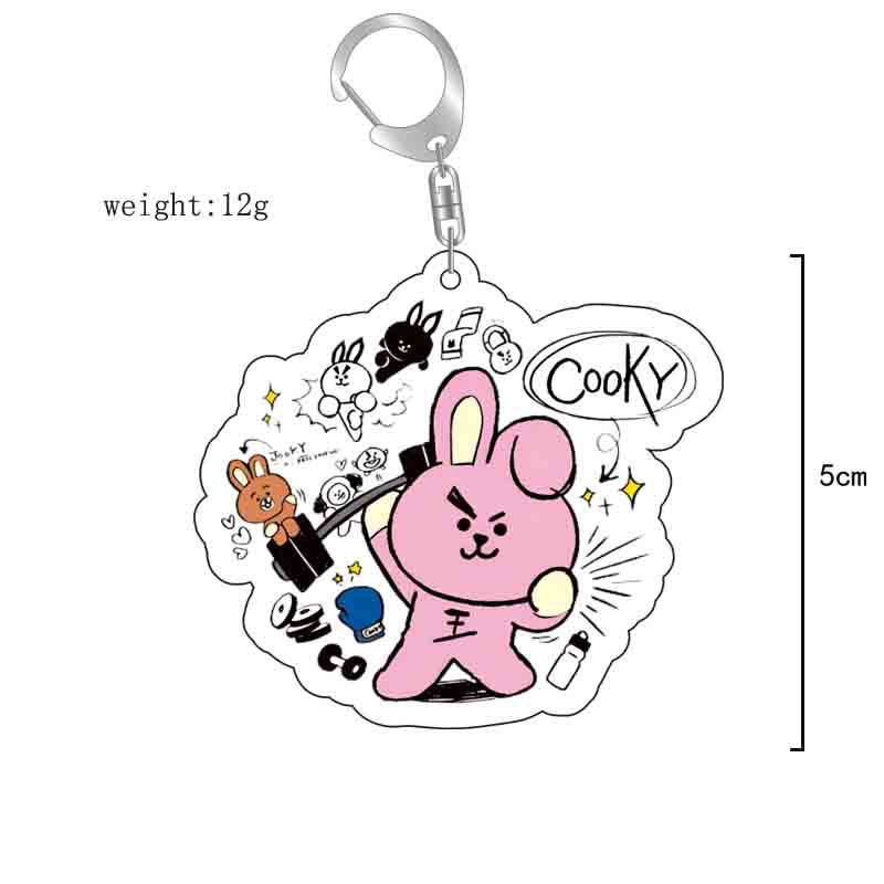 Акриловый брелок BT21 с аниме- – обзор и цена Anime Merchandise For Girls