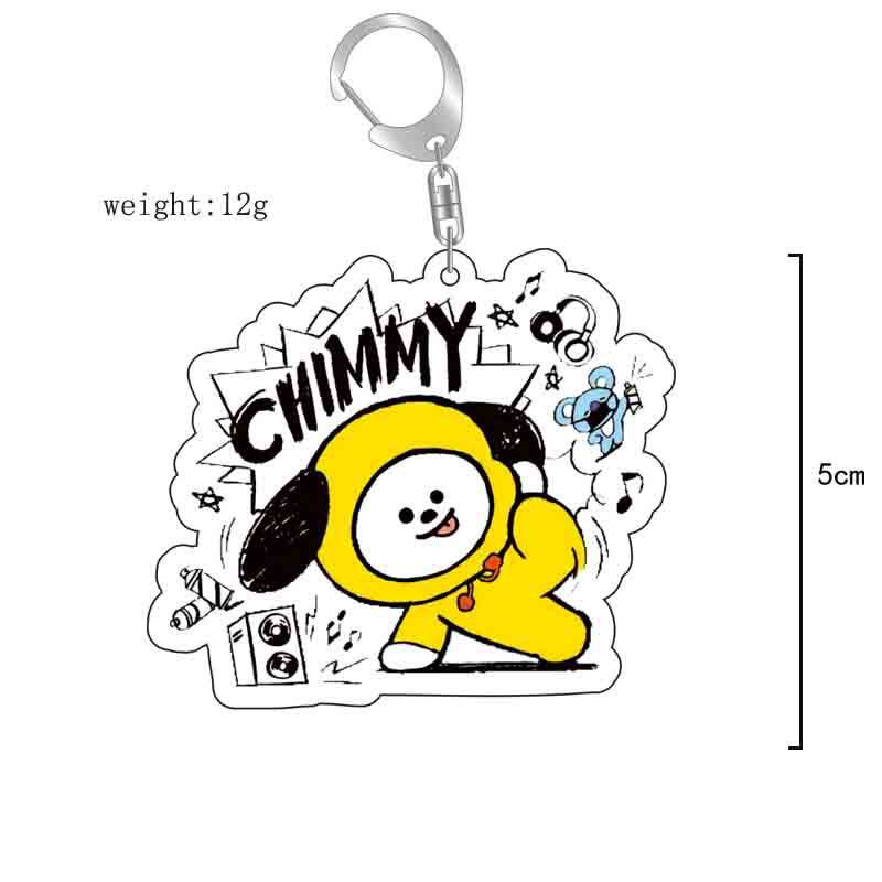 Акриловый брелок BT21 с аниме- – обзор и цена Anime Merchandise For Girls