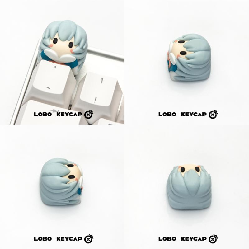 Клипсы для ключей с героями ан – обзор и цена Keycap Artisan Anime