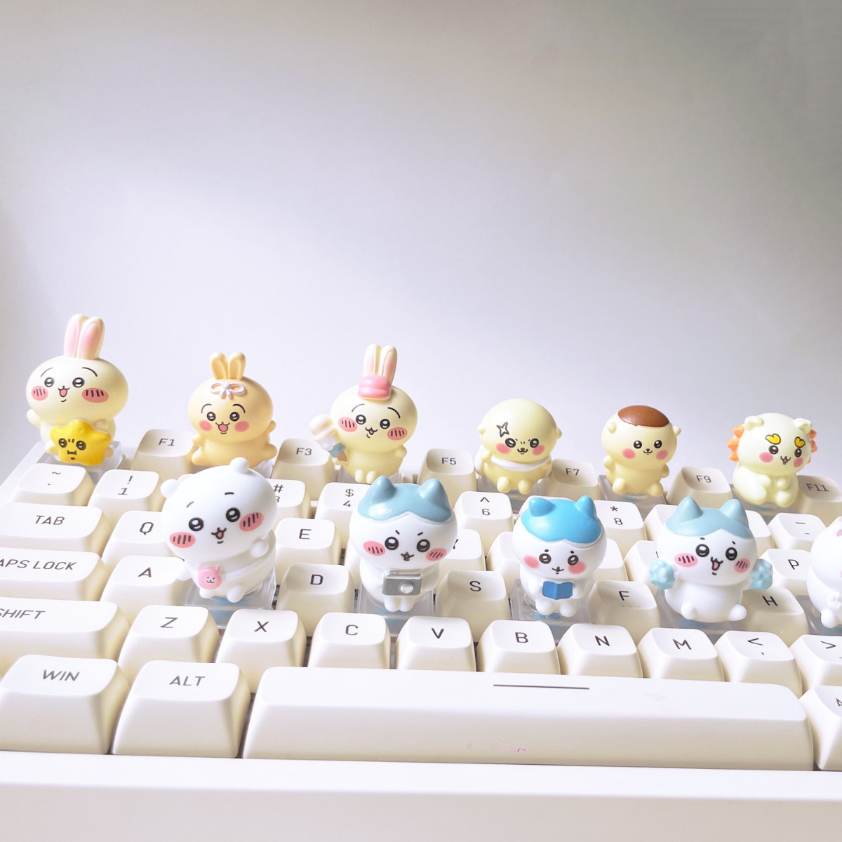 Милые сменные светящиеся кейка – обзор и цена Keycap Artisan Anime