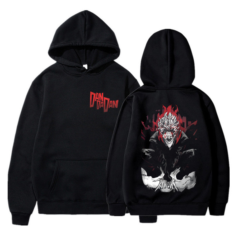 Худи с принтом Дандадан Аясэ М – обзор и цена Anime Merch Hoodie
