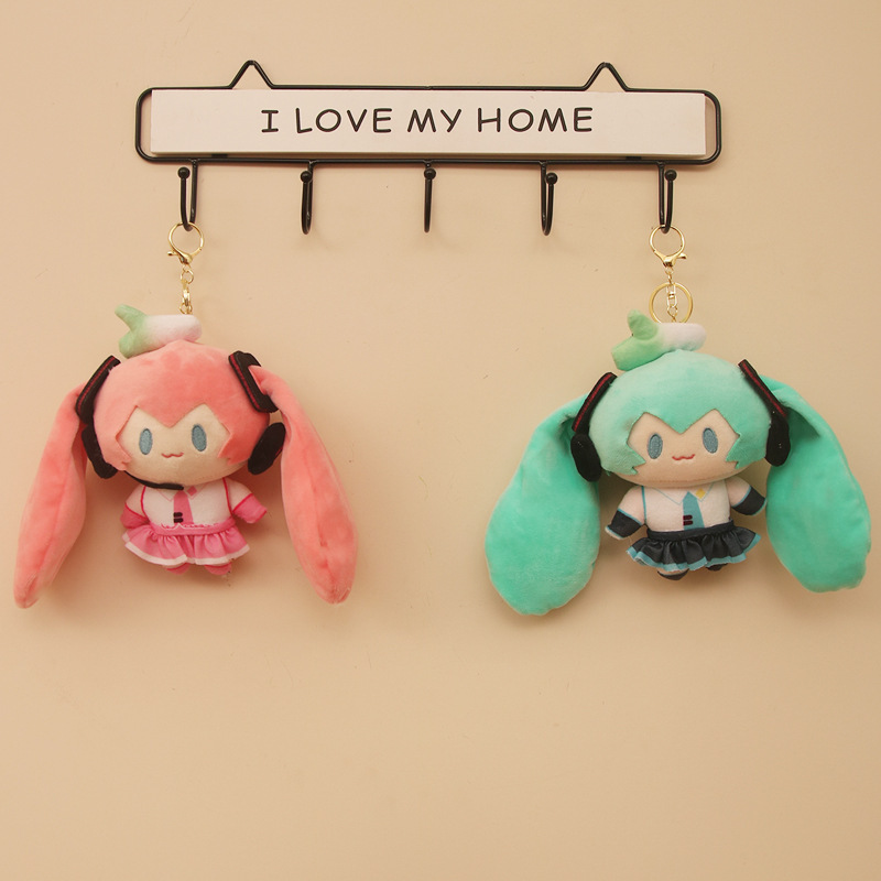 Плюшевая кукла-брелок Мику Хац – обзор и цена Anime Merchandise Keychain