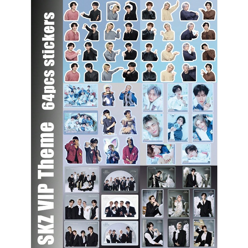 Набор наклеек StrayKid, SK, DO – обзор и цена Sticker Sheet Set