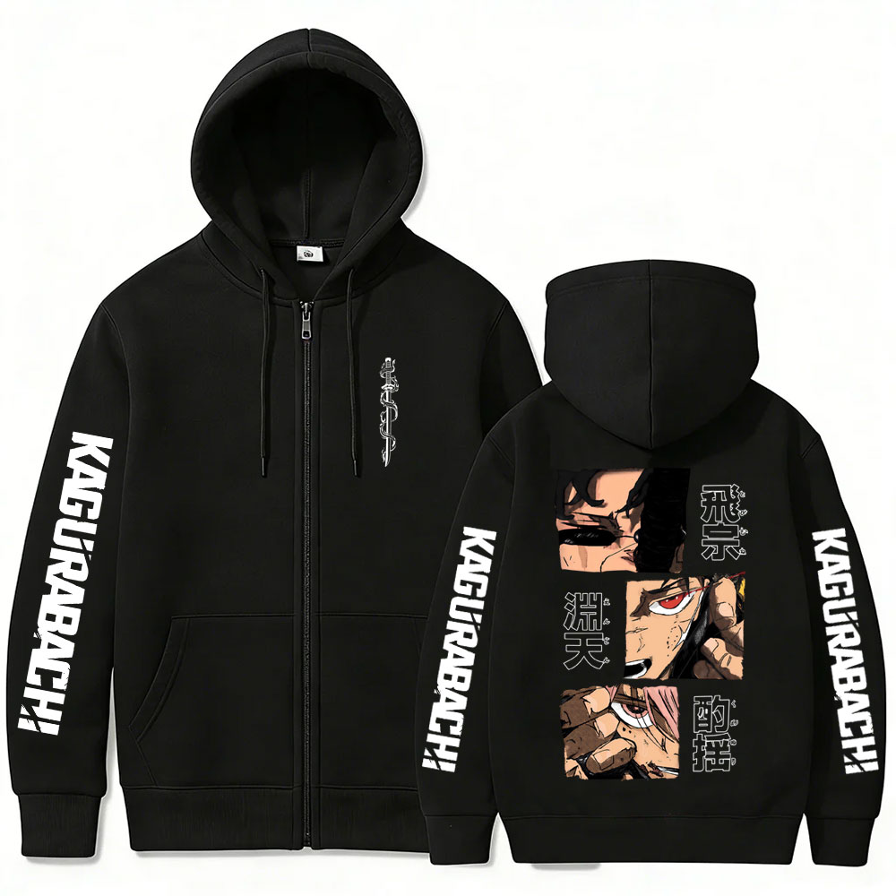 Японское аниме-худи Kagurabach – обзор и цена Anime Merch Hoodie