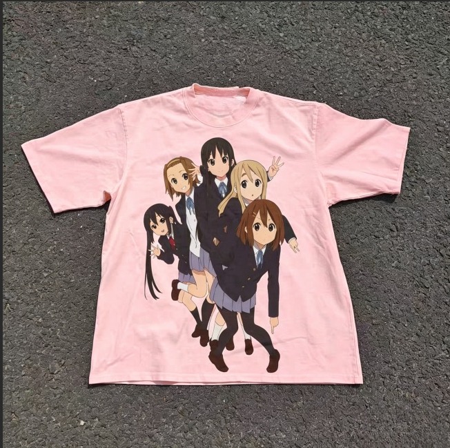 Футболка оверсайз из хлопка с  – обзор и цена Anime Girl Merchandise