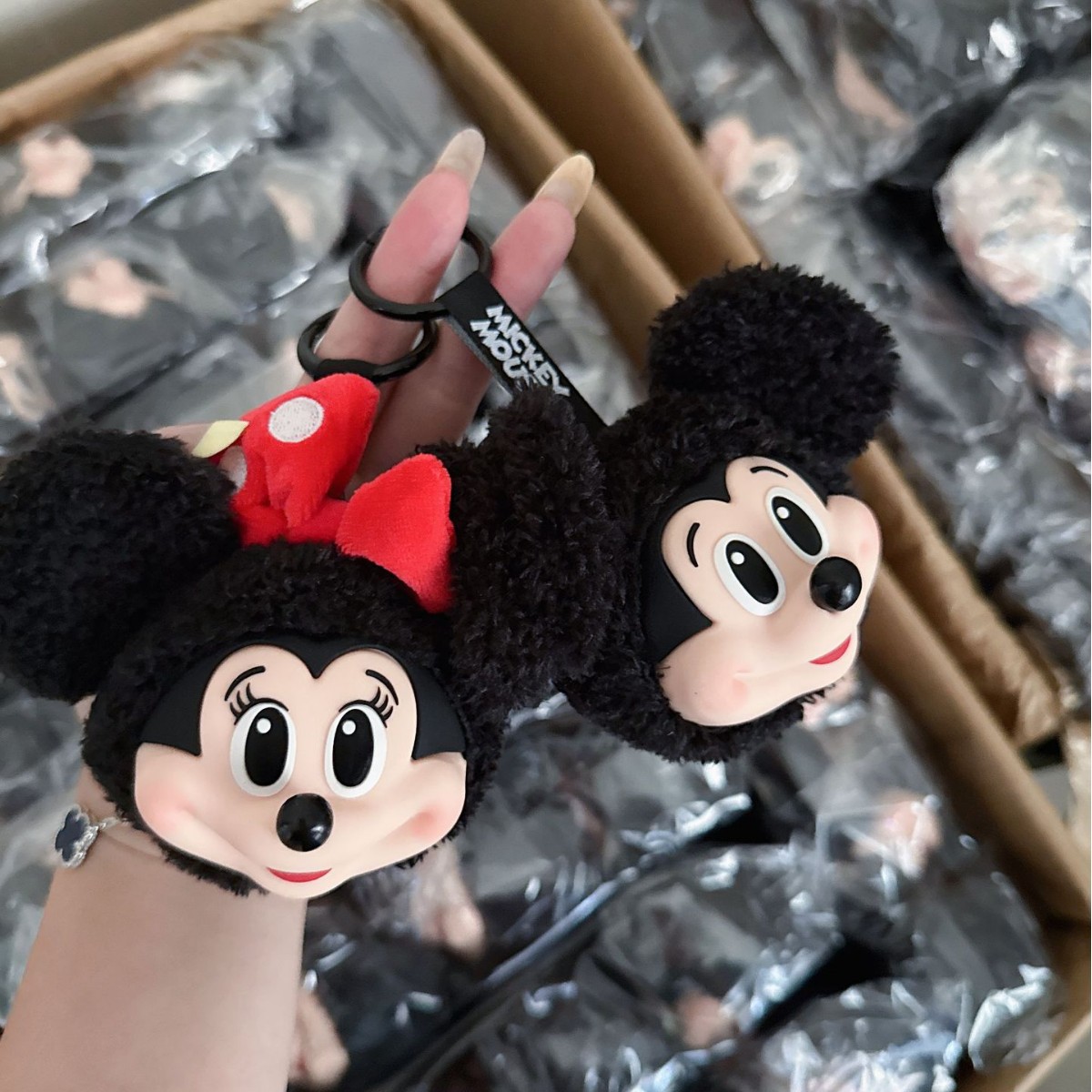 Микки и Минни, плюшевая кукла, – обзор и цена Anime Merchandise Keychain