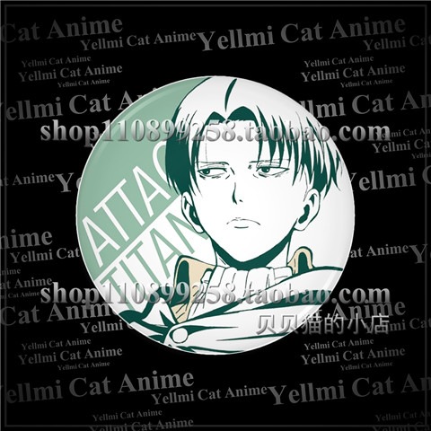 Брелок-значок «Атака Титанов»  – обзор и цена Anime Merchandise Keychain