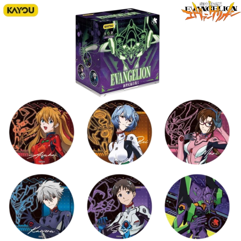 Значки KAYOU Neon Genesis Evan – обзор и цена Anime Merchandise Bd