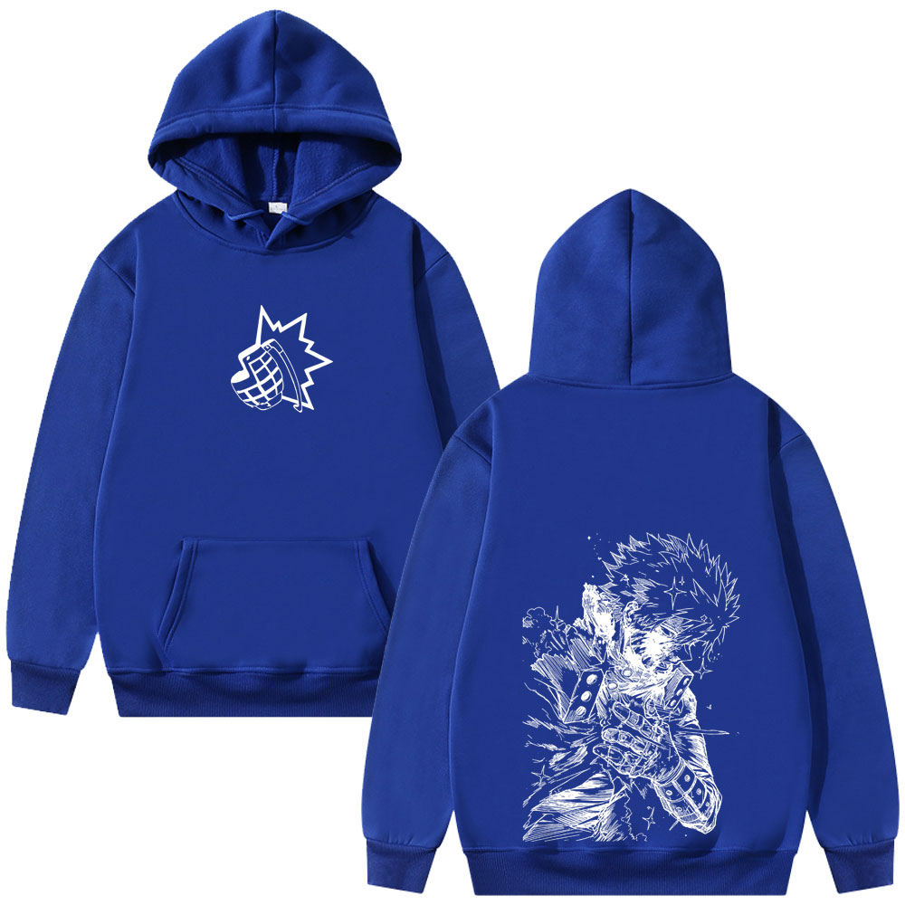 Худи с принтом аниме «Моя геро – обзор и цена Anime Merch Hoodie