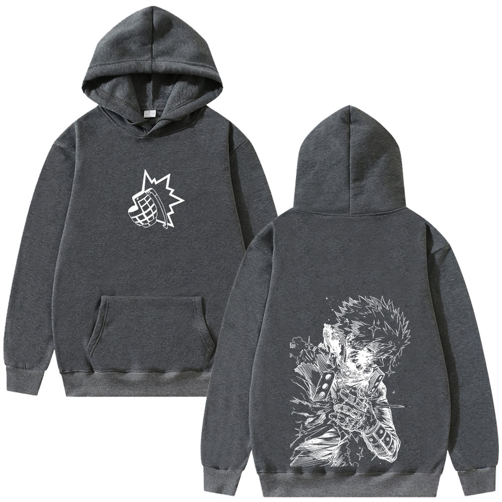 Худи с принтом аниме «Моя геро – обзор и цена Anime Merch Hoodie