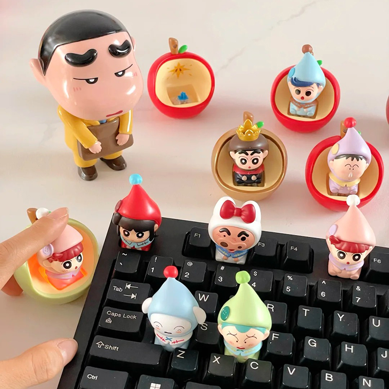 Кавайный Крейон Шинчан: Набор  – обзор и цена Keycap Artisan Anime