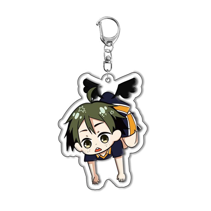 Хайкью!! Акриловый брелок Hina – обзор и цена Anime Merchandise Keychain