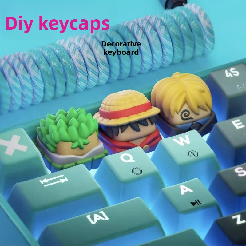 Цельная аниме-периферия Monkey – обзор и цена Keycap Artisan Anime