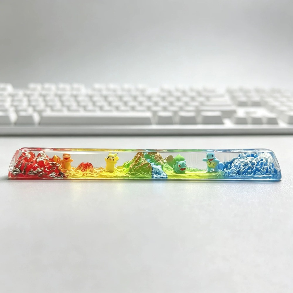 Трехмерная клавиша-пробел из с – обзор и цена Keycap Artisan Anime