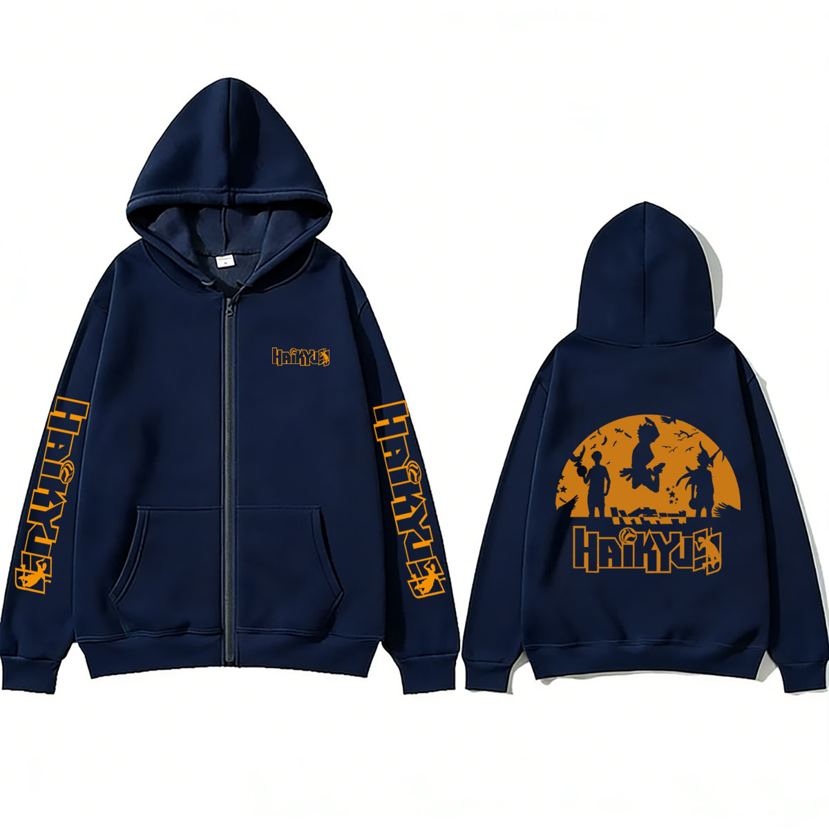 Толстовка на молнии с принтом  – обзор и цена Anime Merch Hoodie