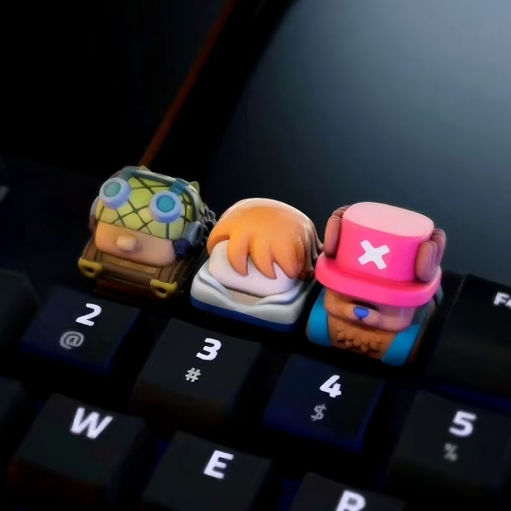 One Piece Chopper Nami аниме м – обзор и цена Keycap Artisan Anime