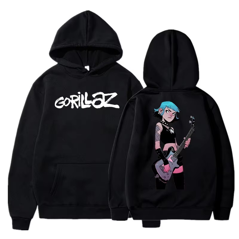 Свитшот Gorillaz с графическим – обзор и цена Anime Merch Shopping