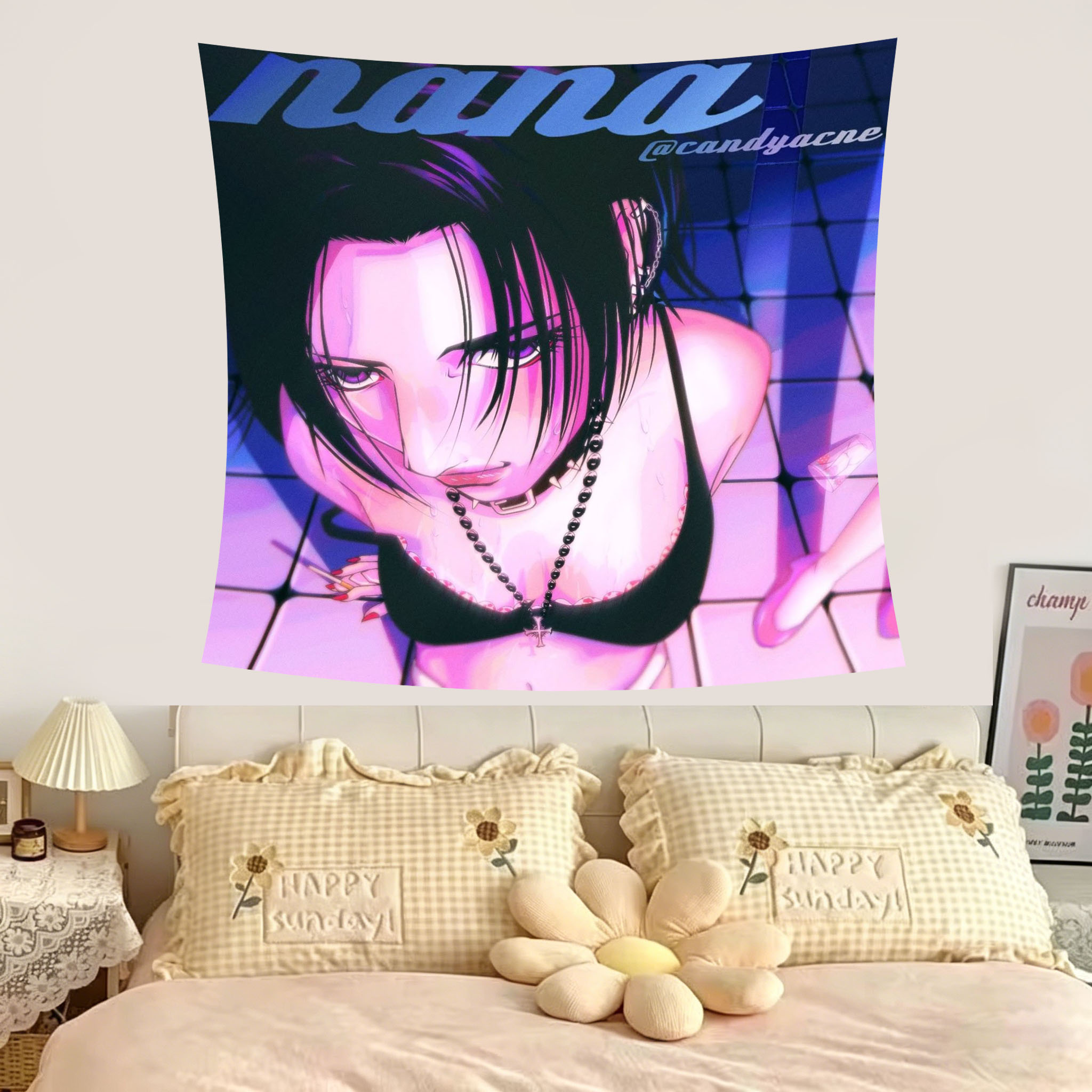 Гобелен VIKAMA NANA Komatsu Na – обзор и цена Anime Merchandise For Girls