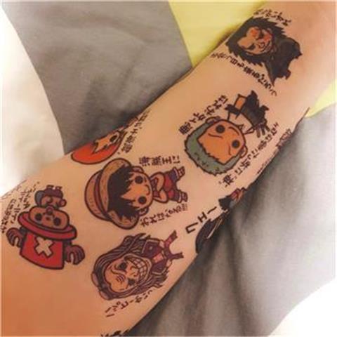 Новый набор временных тату-нак – обзор и цена Sticker Sheet Set