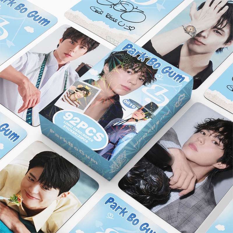 Набор мерча Park Bo Gum из 92  – обзор и цена Sticker Sheet Set