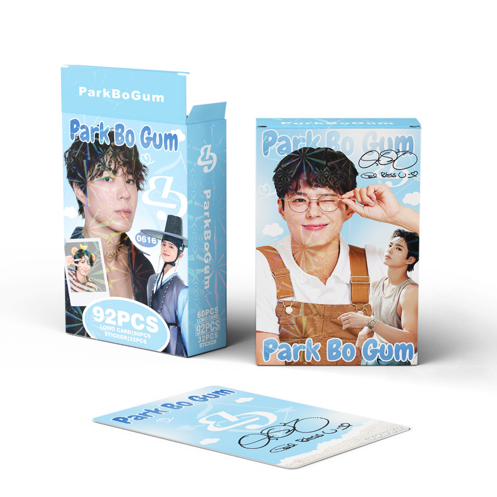 Набор мерча Park Bo Gum из 92  – обзор и цена Sticker Sheet Set