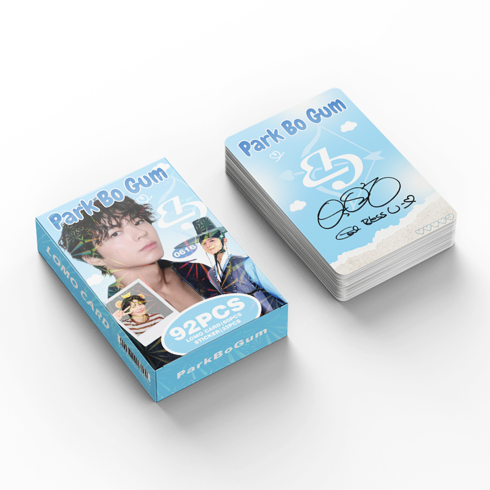 Набор мерча Park Bo Gum из 92  – обзор и цена Sticker Sheet Set