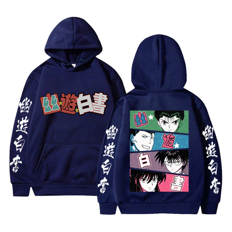 Худи в стиле аниме YuYu Hakush – обзор и цена Anime Merch Hoodie