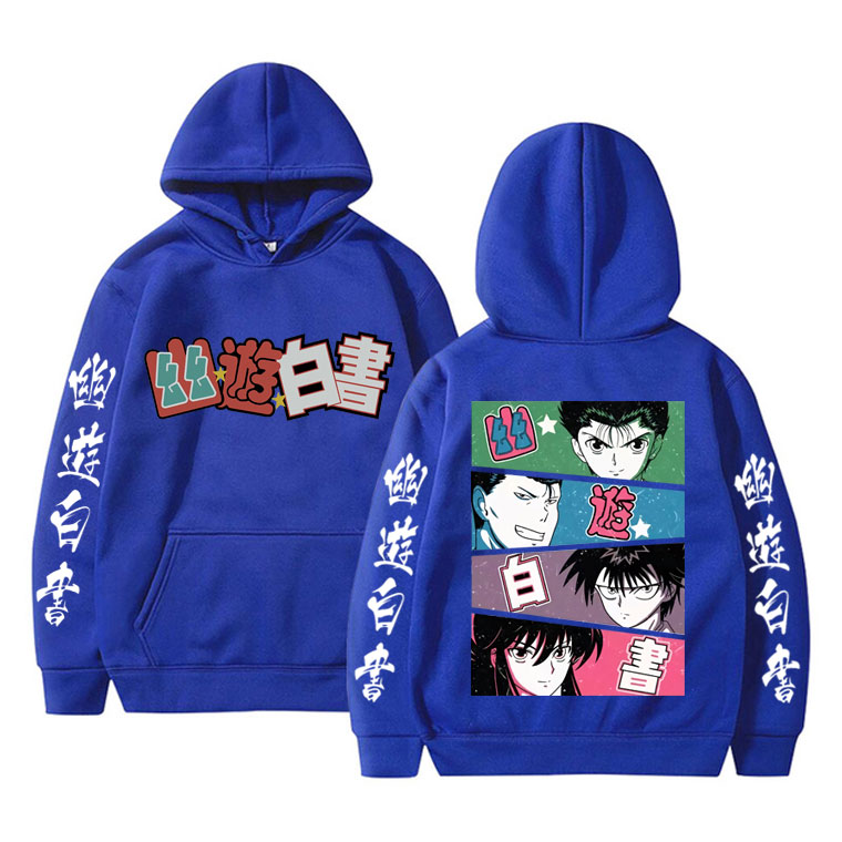 Худи в стиле аниме YuYu Hakush – обзор и цена Anime Merch Hoodie