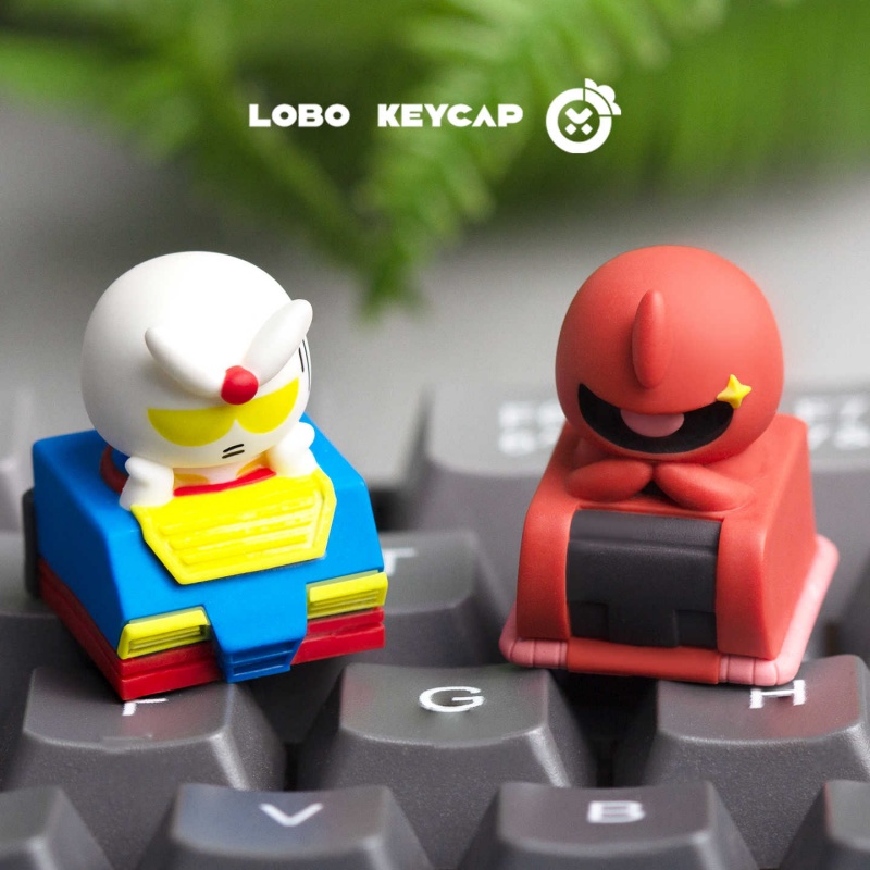 Кастомный полупрозрачный кейка – обзор и цена Keycap Artisan Anime