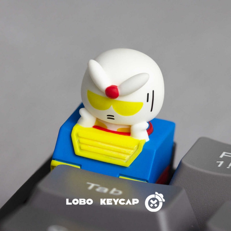 Кастомный полупрозрачный кейка – обзор и цена Keycap Artisan Anime