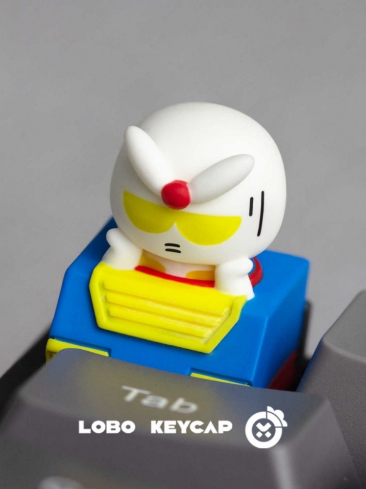 Кастомный полупрозрачный кейка – обзор и цена Keycap Artisan Anime