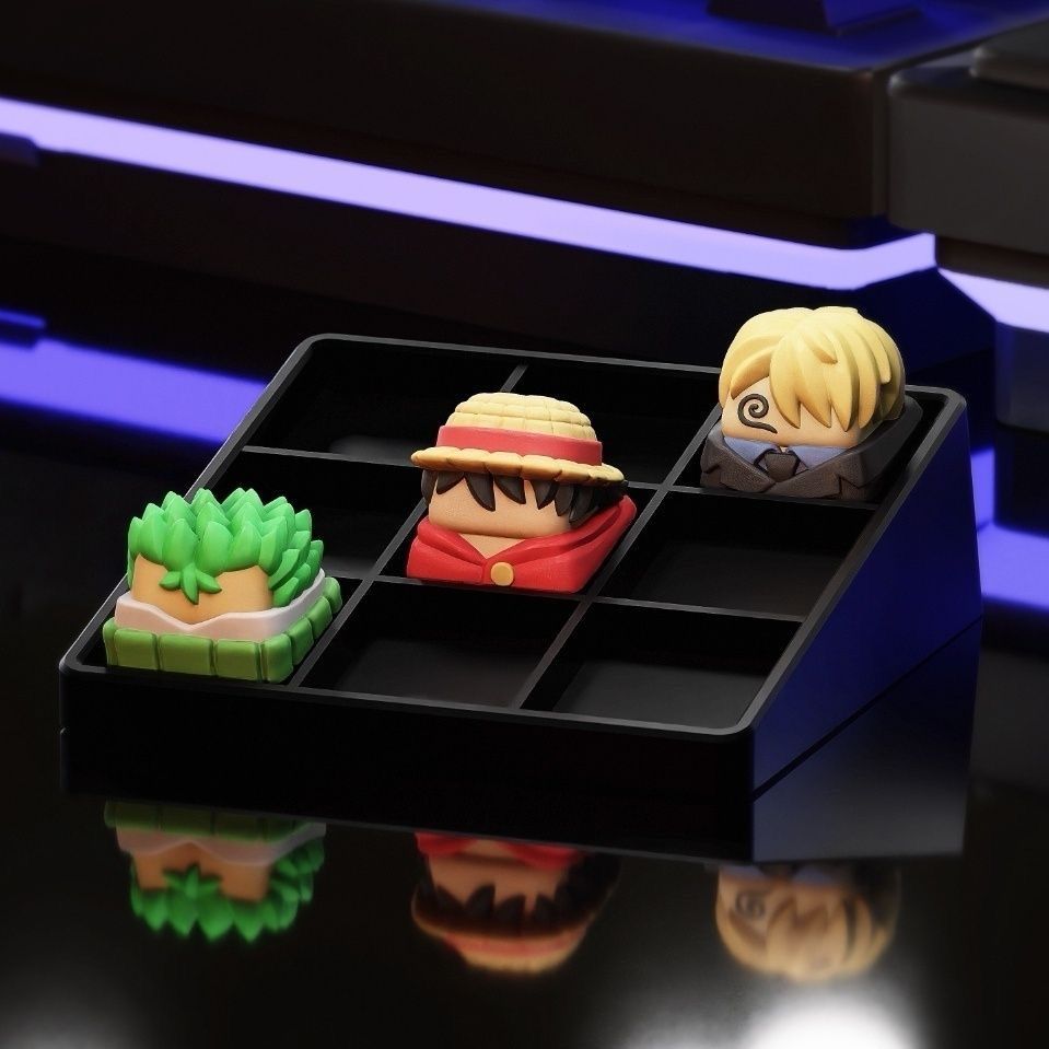 Новые кавайные кейкапы ONE PIE – обзор и цена Keycap Artisan Anime